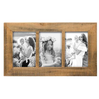 4X6 Three Photo Ripley Frame