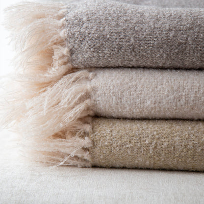 Oden Textured Boucle Throw