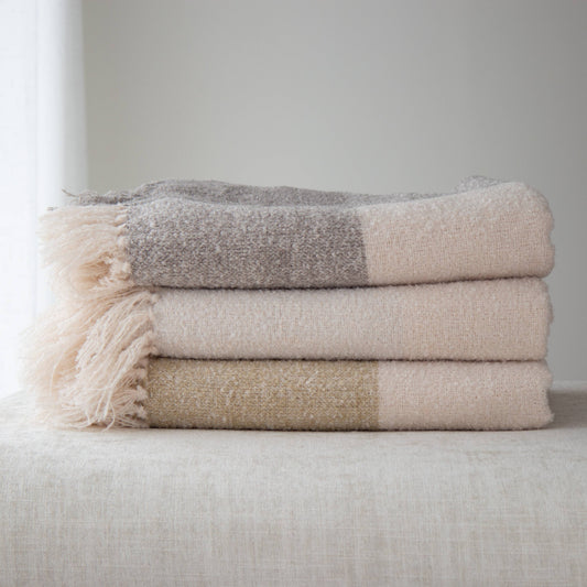 Oden Textured Boucle Throw